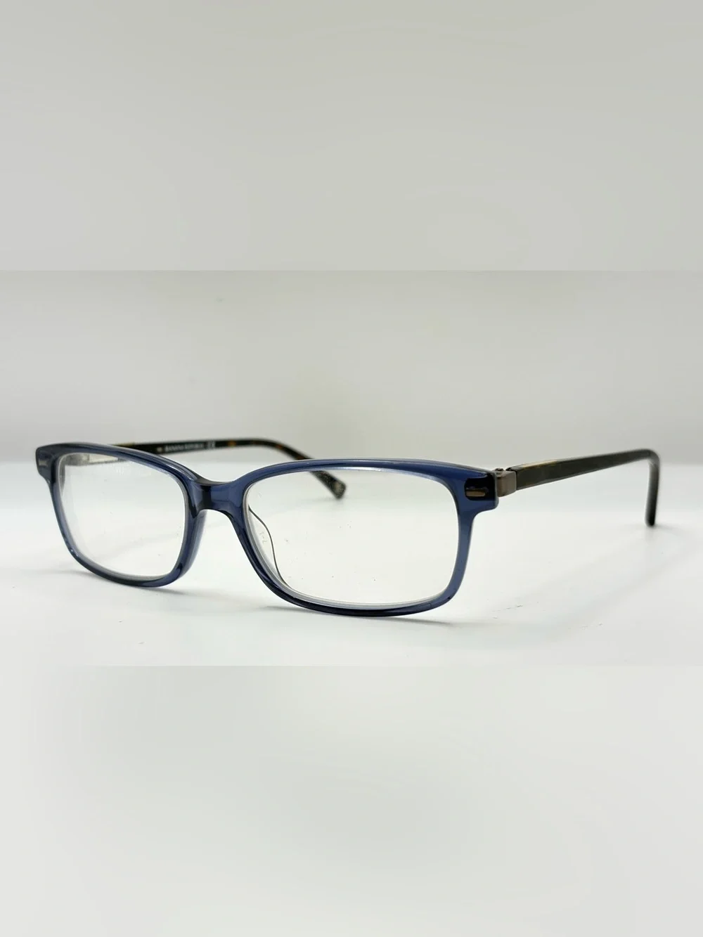 Banana Republic Duncan Blue Oval Sunglasses Frames Only